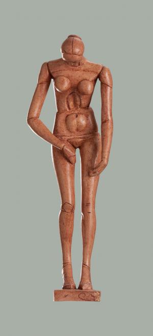 Terracotta figure. 2014. 28cm