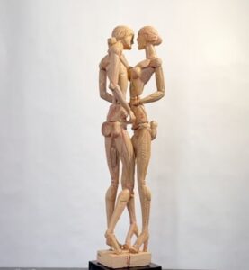 Escultura de terracota 40cm k2